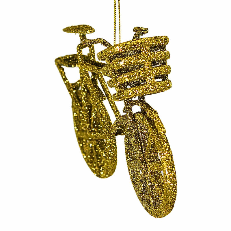 Craftoutlet.Com Gold Bicycle Ornament - - SBKGifts.com