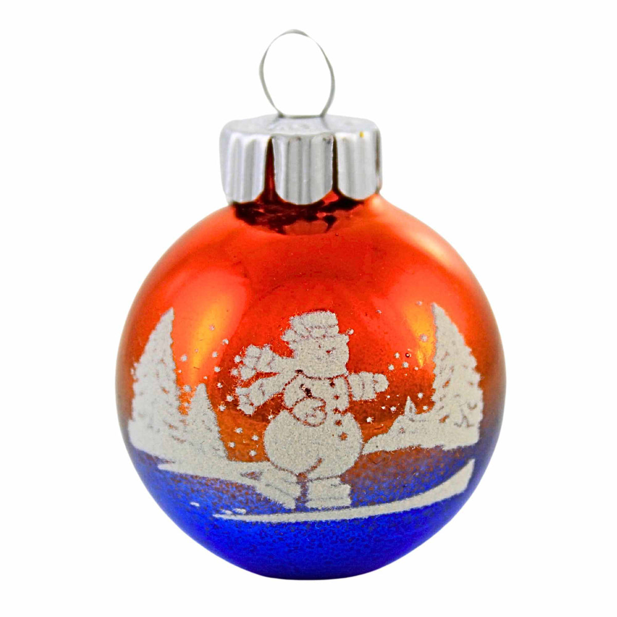 Christopher Radko Flocked Rounds - - SBKGifts.com