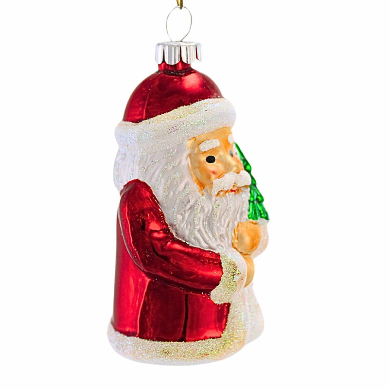 Christopher Radko Santa Holding Tree - - SBKGifts.com