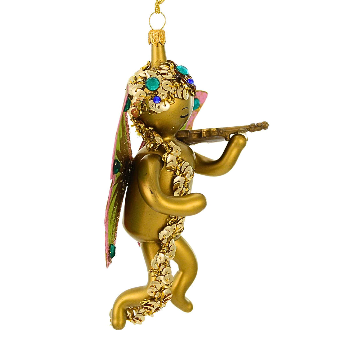 De Carlini Italian Ornaments Butterfly Serenade - - SBKGifts.com