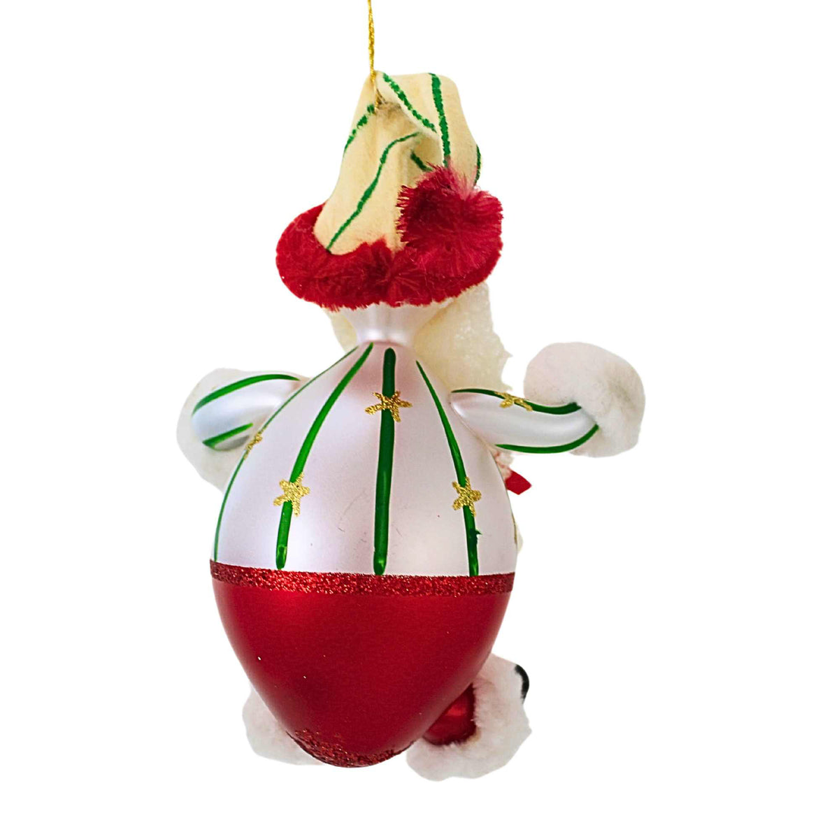 De Carlini Italian Ornaments Vintage 1999 Santa - - SBKGifts.com