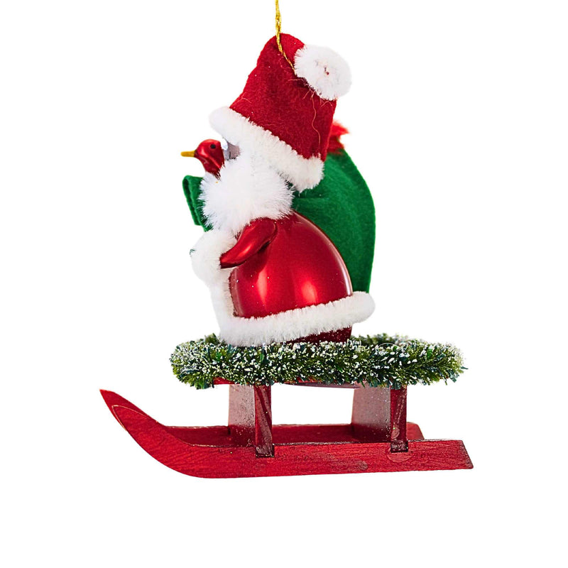 De Carlini Italian Ornaments Yuletide Messenger Aa - - SBKGifts.com
