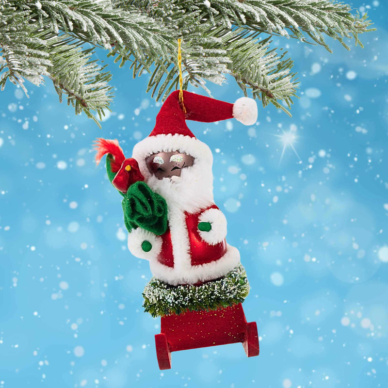 De Carlini Italian Ornaments Yuletide Messenger Aa - - SBKGifts.com