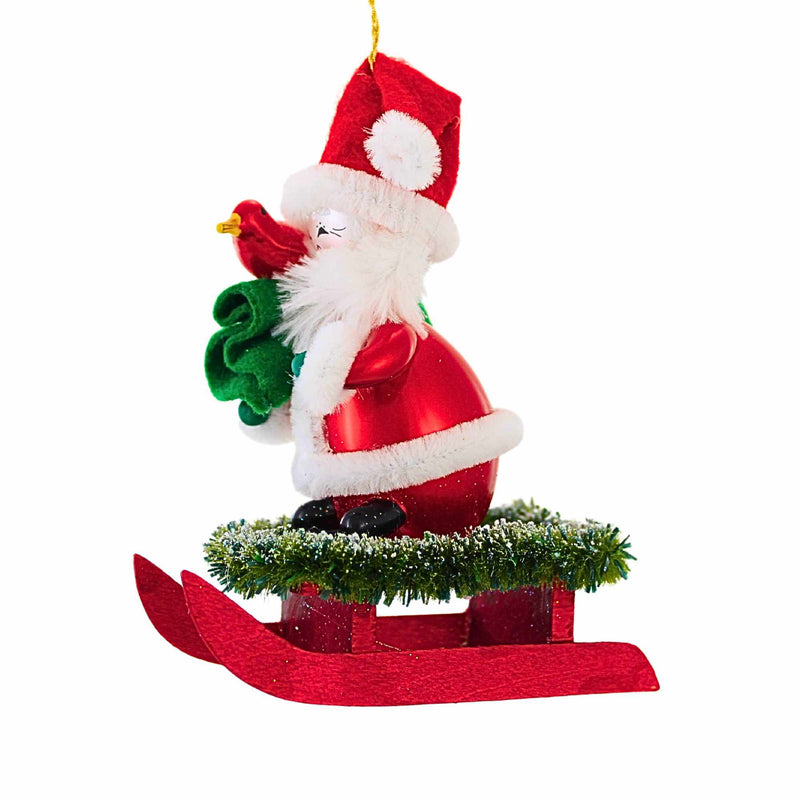 De Carlini Italian Ornaments Yuletide Messenger - - SBKGifts.com