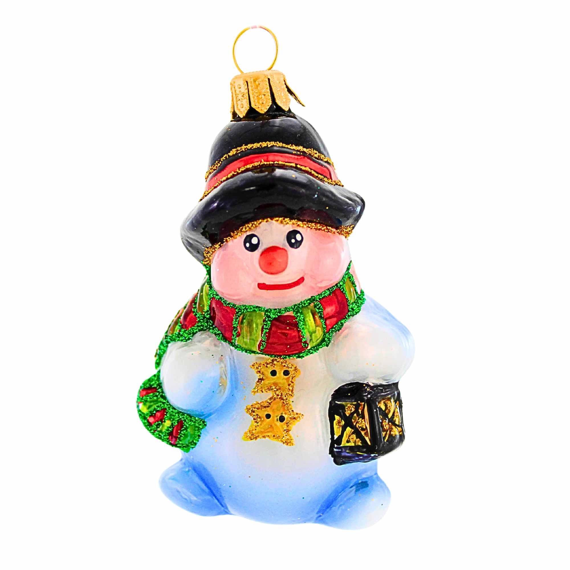 Ornament King 3.25In Meltin' Melvin, Glass, Mini Snowman Ornament