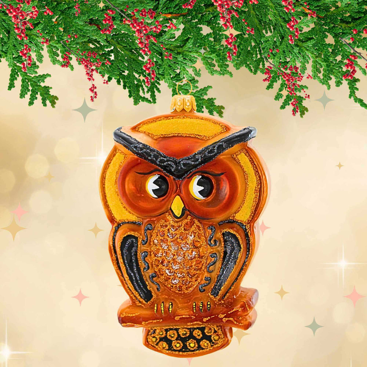 The Ornament King Whoo's Hooting - - SBKGifts.com