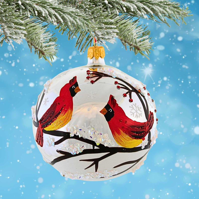 Ornament King Christmas Cardinals - - SBKGifts.com
