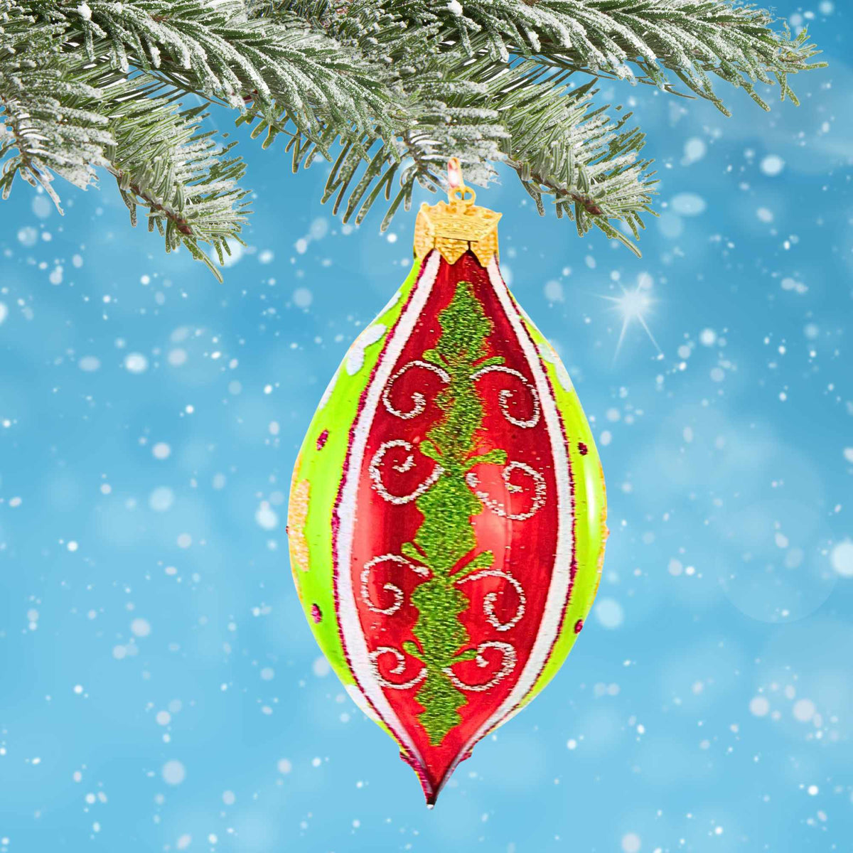 Pre-Order The Ornament King Mini Sparkler Red - - SBKGifts.com