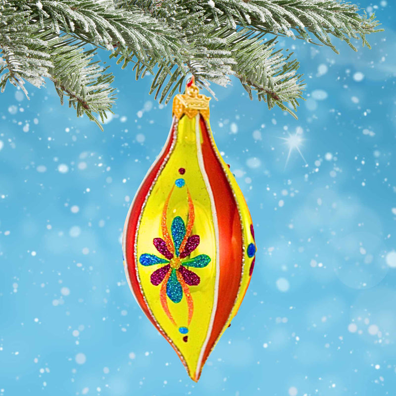 Pre-Order The Ornament King Mini Sparkler Orange - - SBKGifts.com