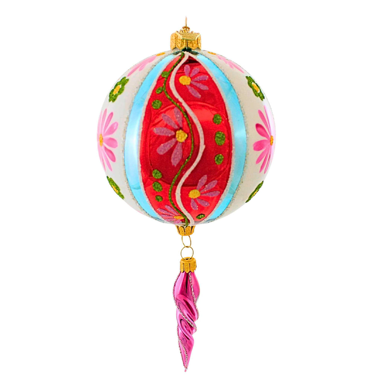 Ornament King Jazzy Flash Red - - SBKGifts.com