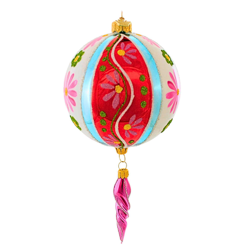 Ornament King Jazzy Flash Red - - SBKGifts.com