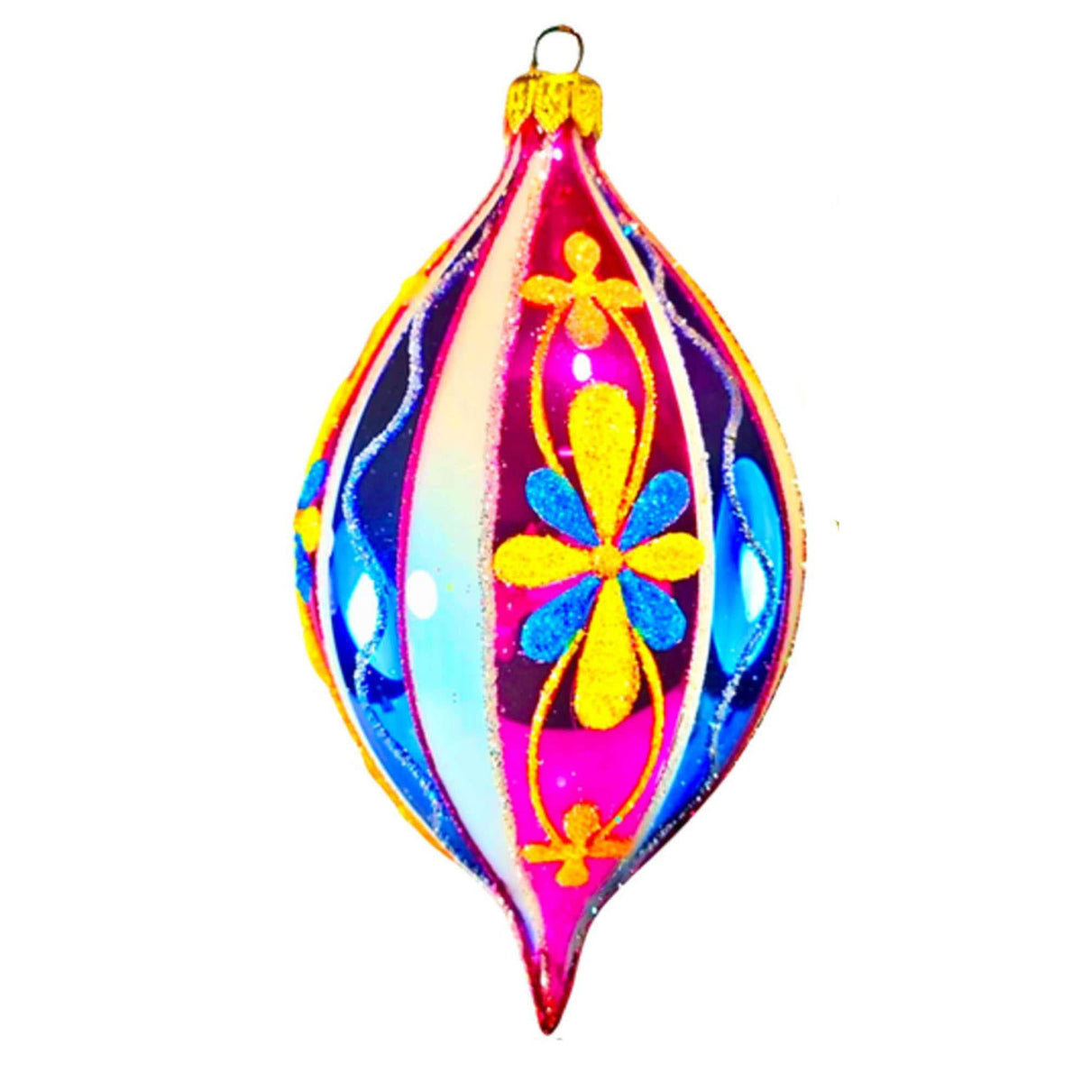 (63978) Pre-Order The Ornament King Grandma's Faves Blue, 5.50 Inch, Drop Lemon Ornament 41013 Blue