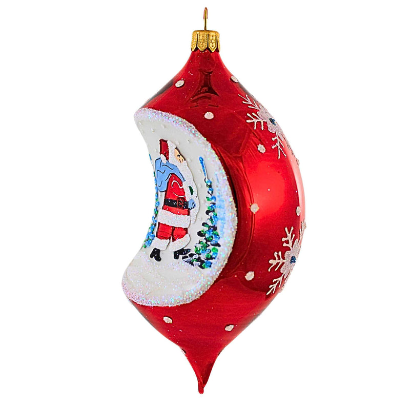 Ornament King Homeward Ho Santa - - SBKGifts.com