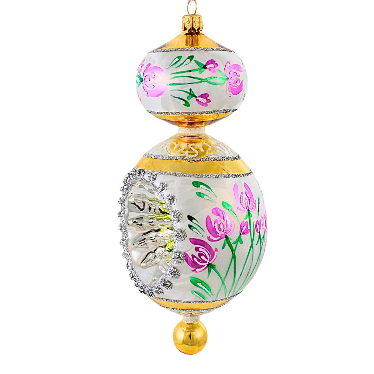 Ornament King Chantilly Lace Gold - - SBKGifts.com