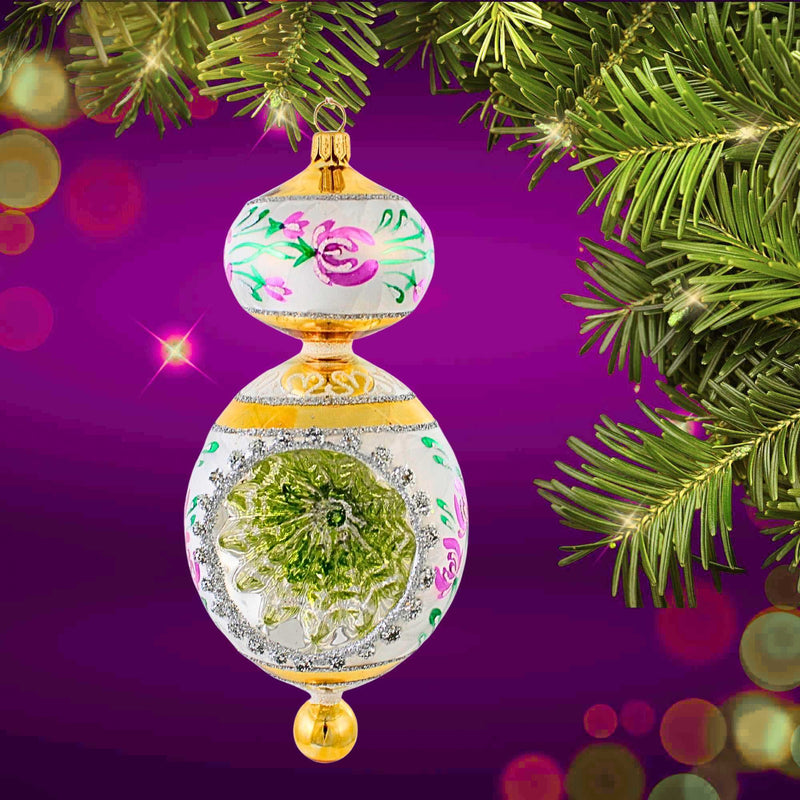 Ornament King Chantilly Lace Gold - - SBKGifts.com