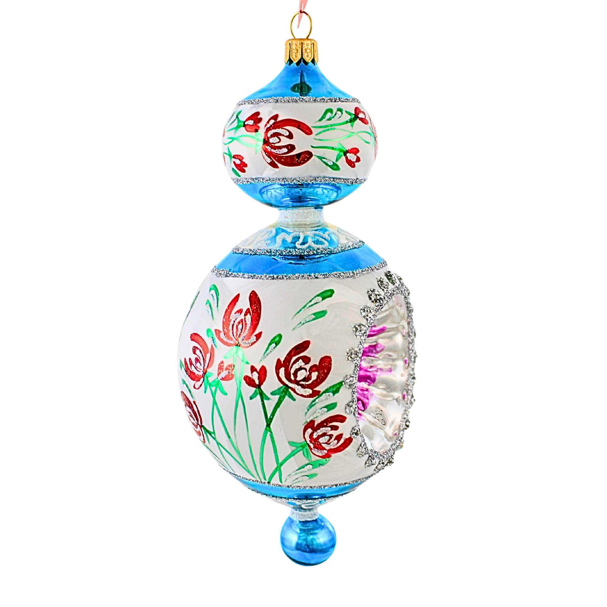 Ornament King Chantilly Lace Blue - - SBKGifts.com