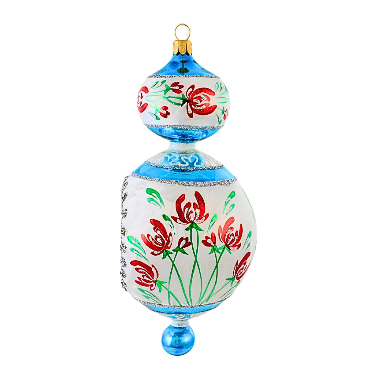 Ornament King Chantilly Lace Blue - - SBKGifts.com