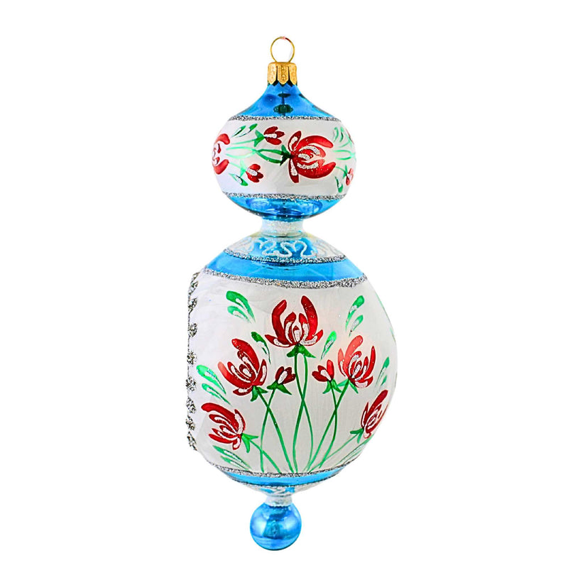 Ornament King Chantilly Lace Blue - - SBKGifts.com