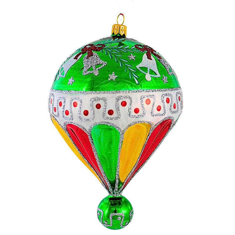 Ornament King Spin Top Green - - SBKGifts.com
