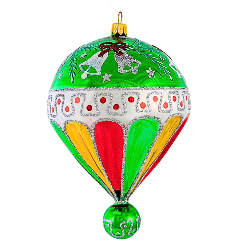 Ornament King Spin Top Green - - SBKGifts.com