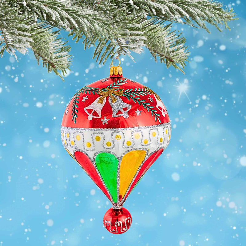 Ornament King Spin Top Red - - SBKGifts.com