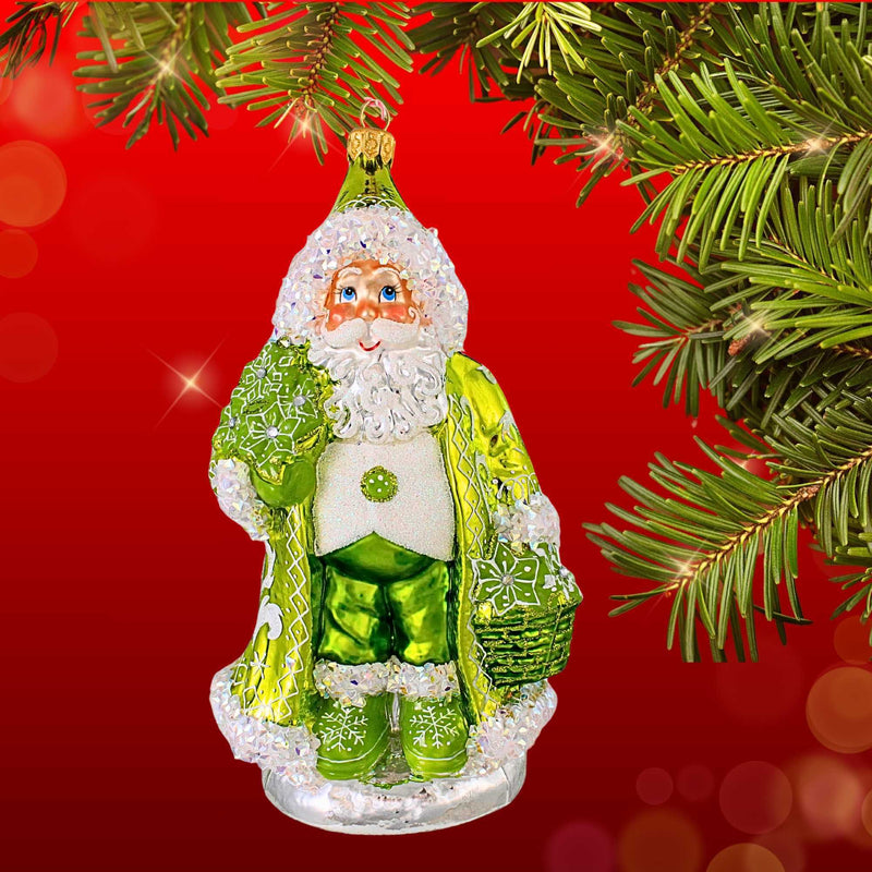 Ornament King Roxbury Parfait Green - - SBKGifts.com