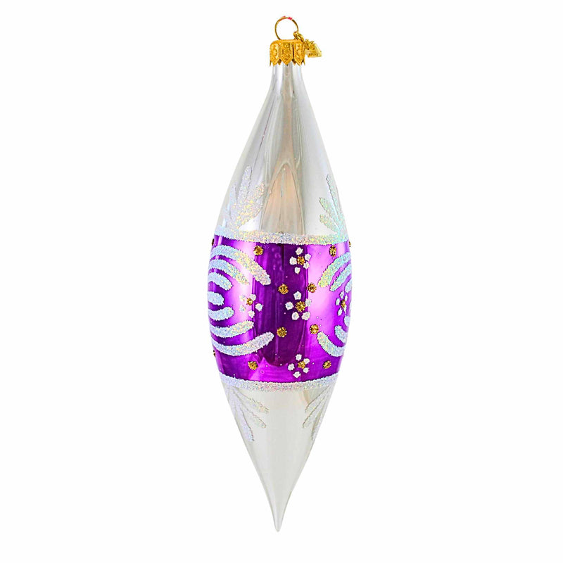 Ornament King Crystal Drops Purple - - SBKGifts.com