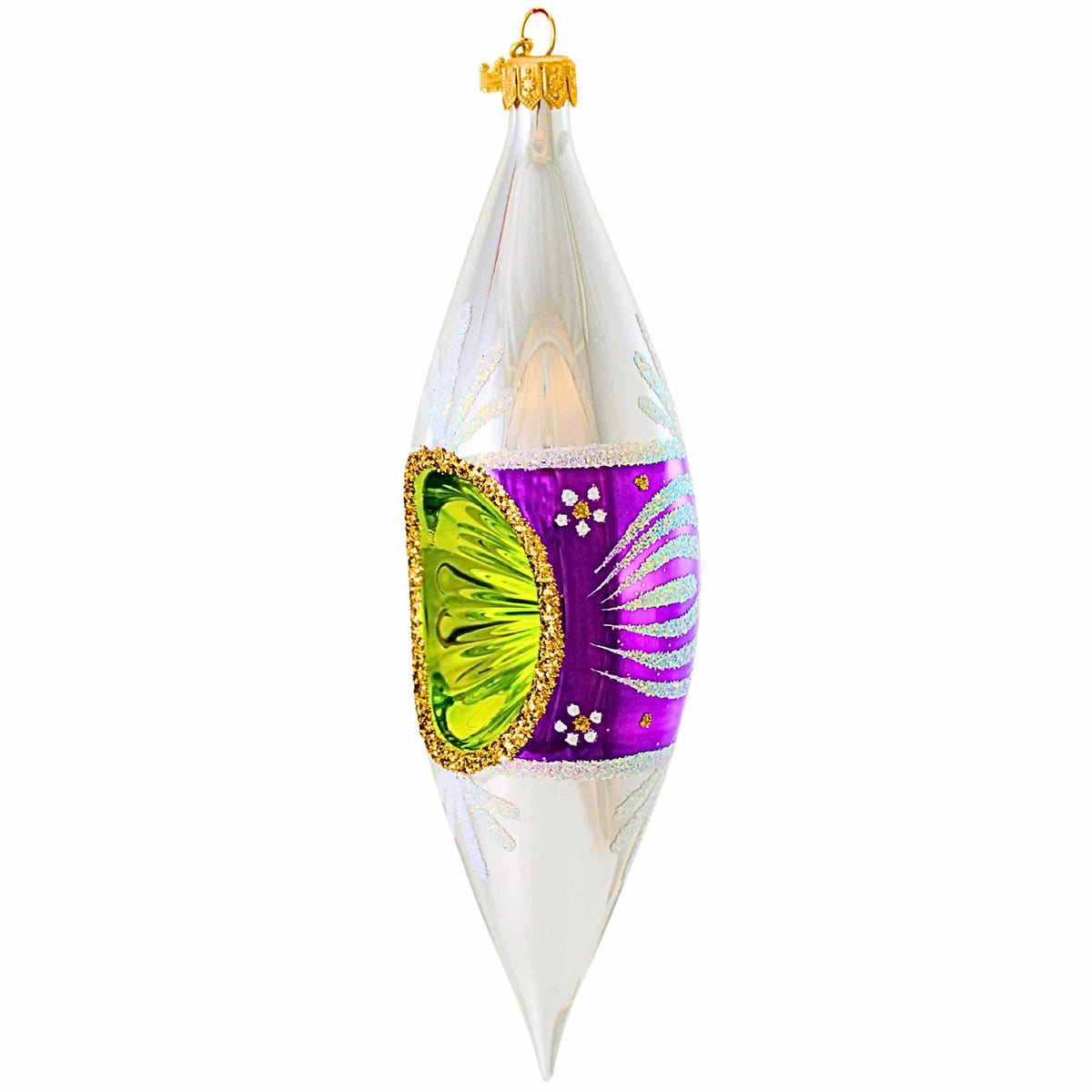 Ornament King Crystal Drops Purple - - SBKGifts.com