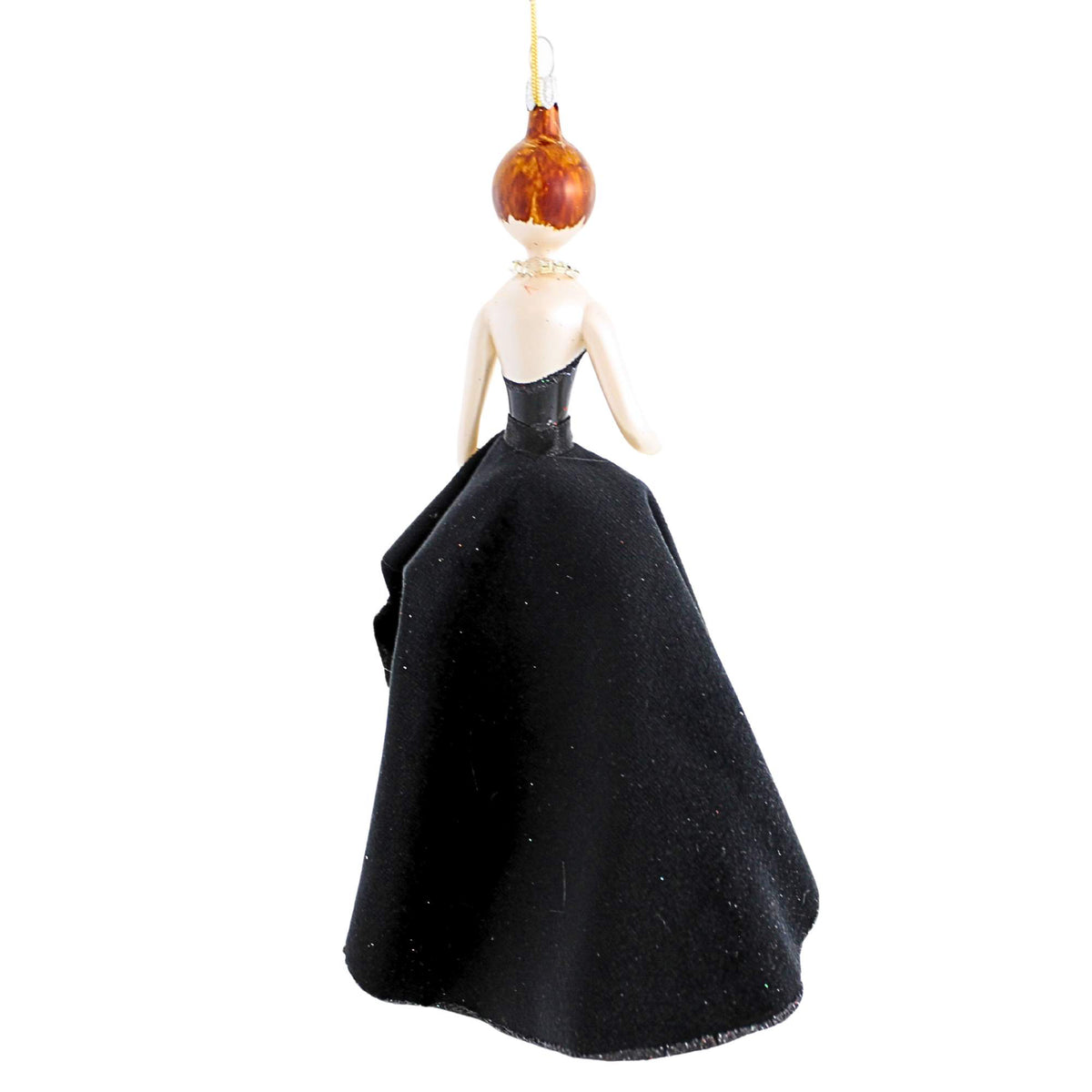 De Carlini Italian Ornaments Noir At Christmas Charity Gala - - SBKGifts.com