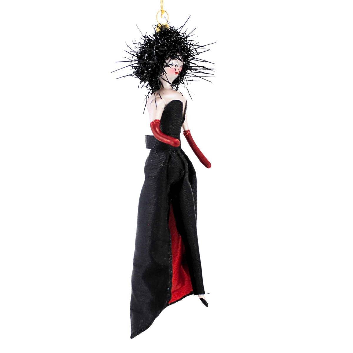 De Carlini Italian Ornaments Zara Blaze Chic - - SBKGifts.com