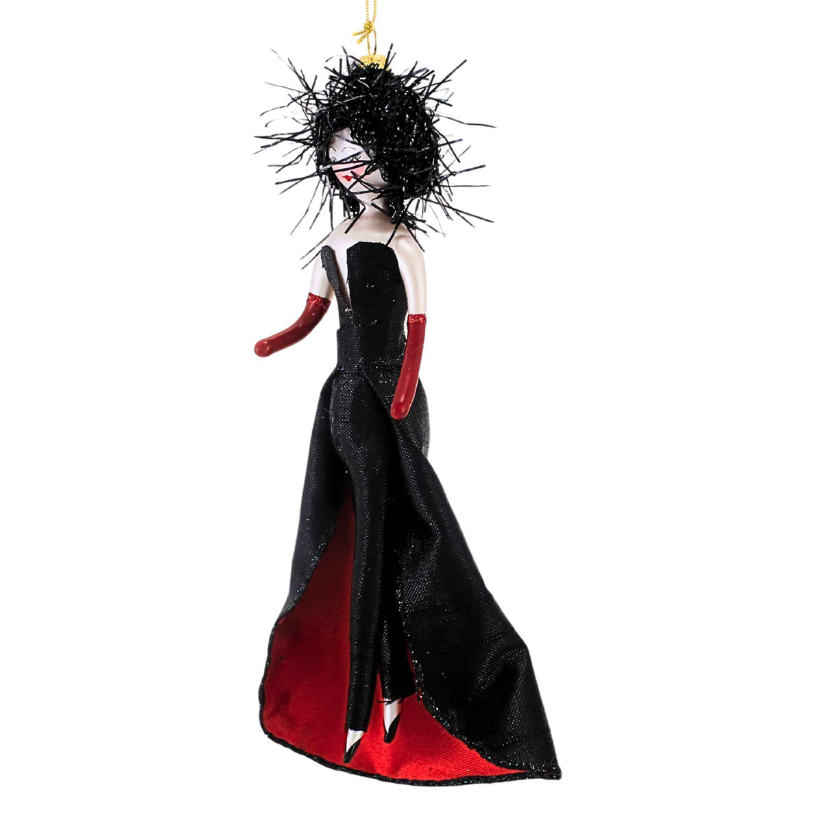 De Carlini Italian Ornaments Zara Blaze Chic - - SBKGifts.com