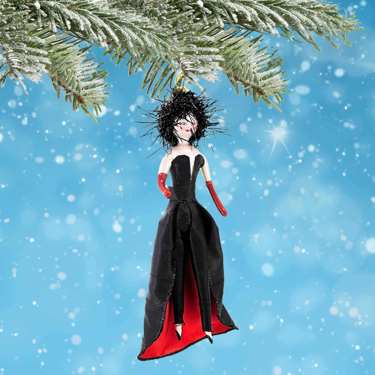 De Carlini Italian Ornaments Zara Blaze Chic - - SBKGifts.com