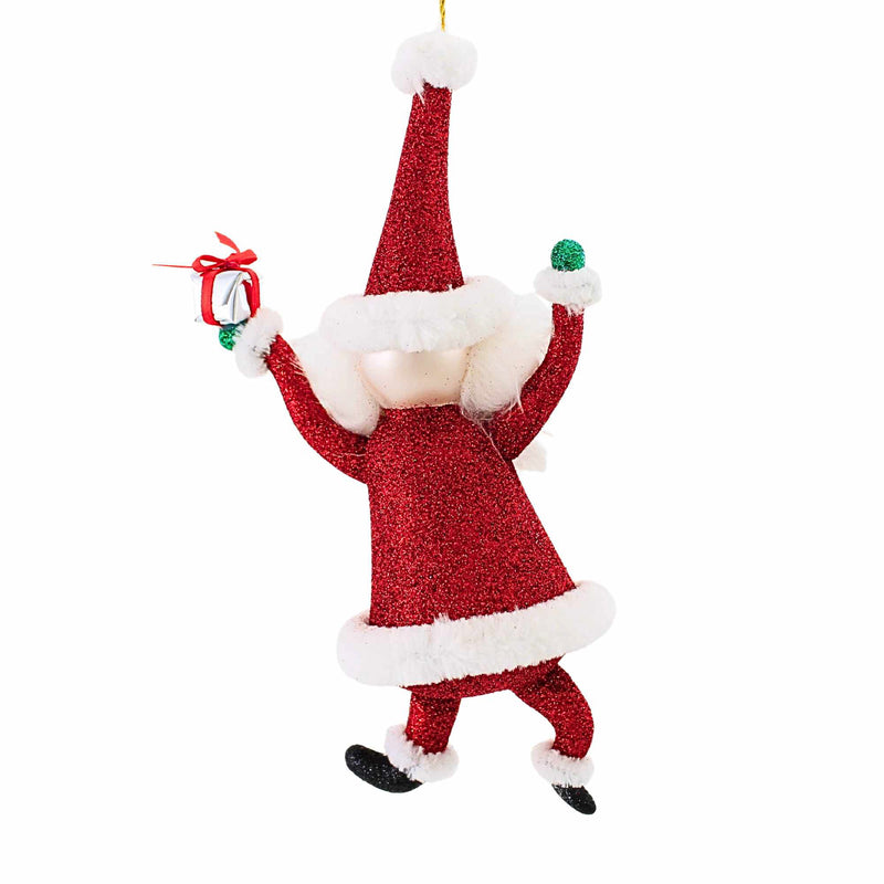 De Carlini Italian Ornaments Jolly Gift Jig - - SBKGifts.com