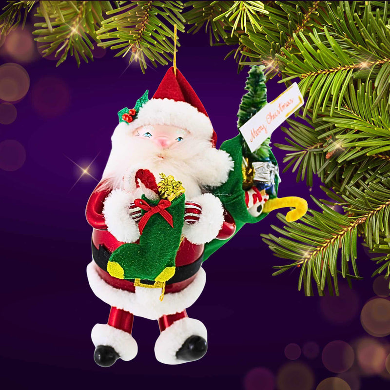 De Carlini Italian Ornaments Sack O' Cheer - - SBKGifts.com