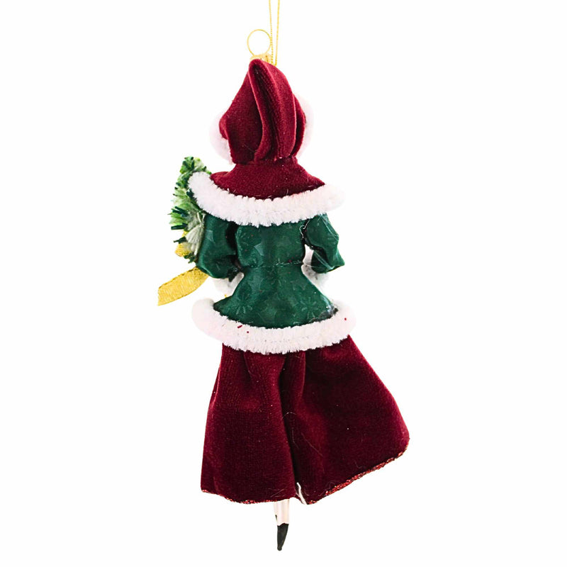 De Carlini Italian Ornaments Isabella Evergreen - - SBKGifts.com