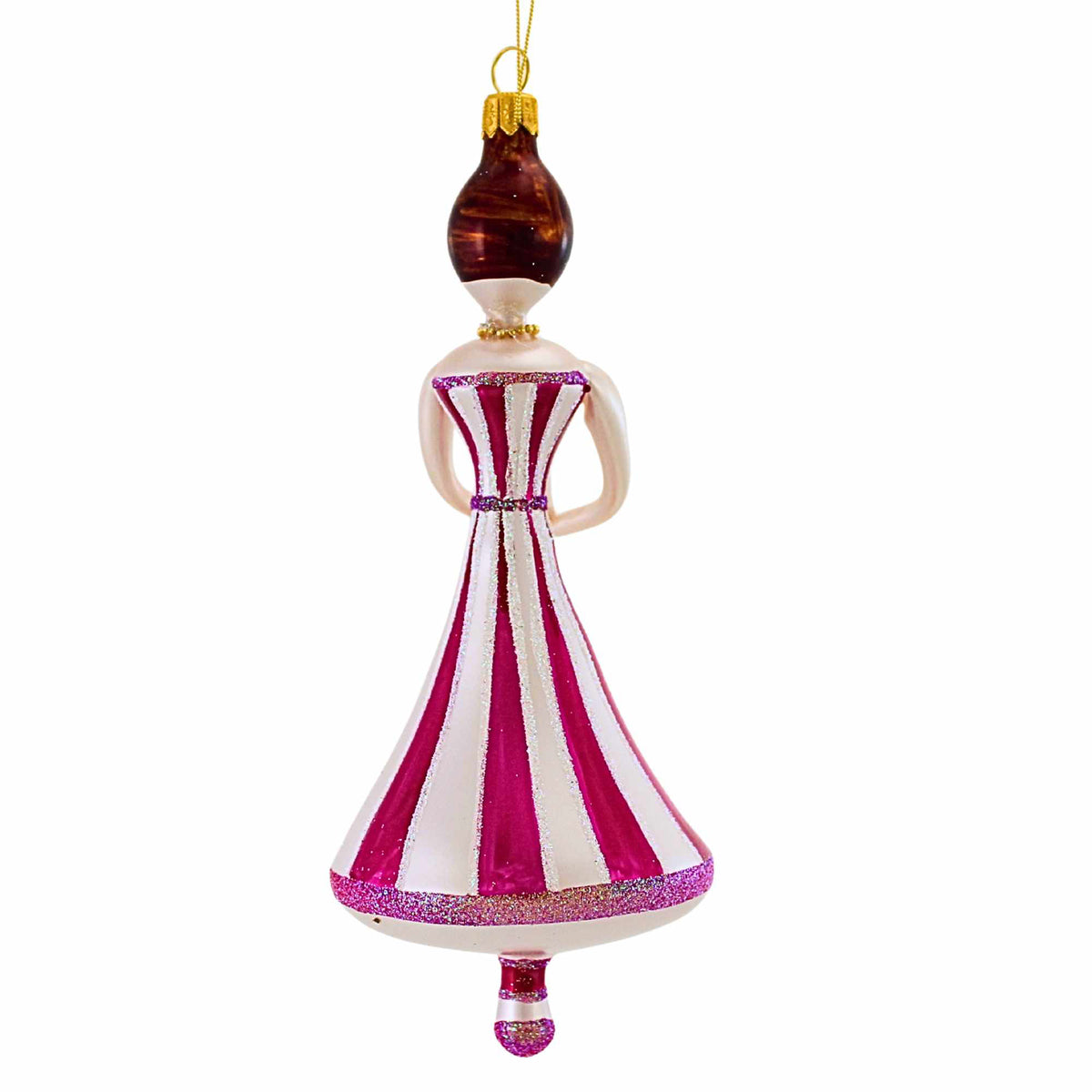 De Carlini Italian Ornaments Lily Glow - - SBKGifts.com