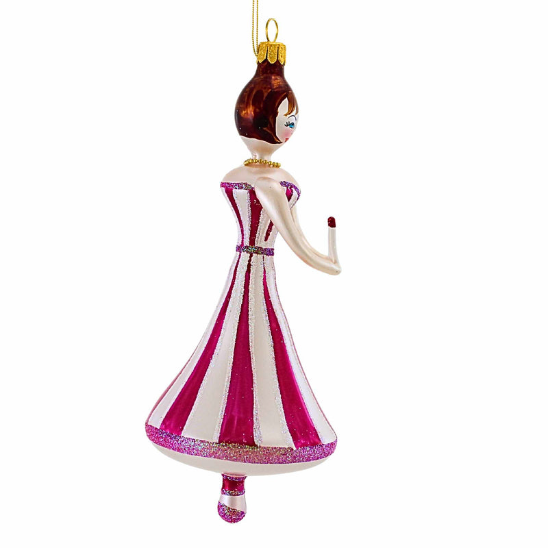 De Carlini Italian Ornaments Lily Glow - - SBKGifts.com