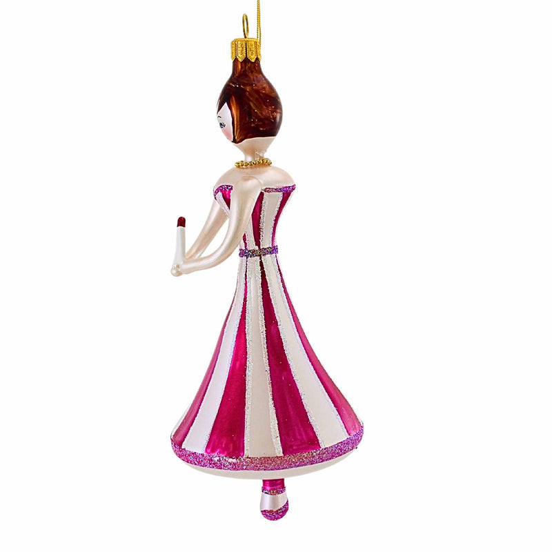 De Carlini Italian Ornaments Lily Glow - - SBKGifts.com