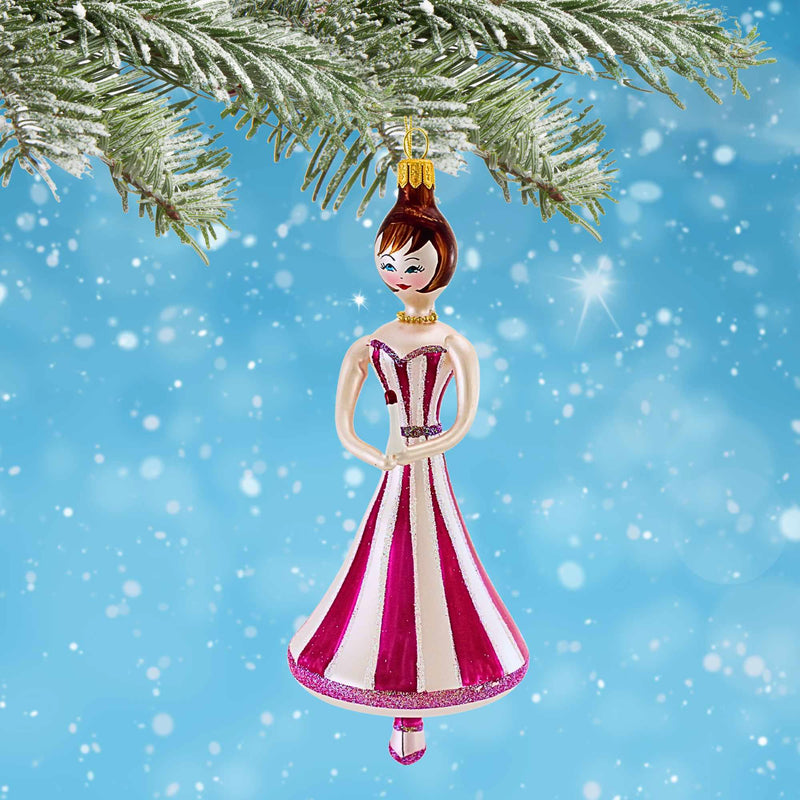 De Carlini Italian Ornaments Lily Glow - - SBKGifts.com
