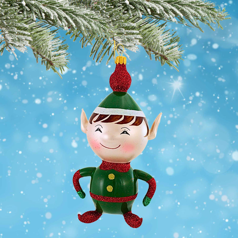De Carlini Italian Ornaments Timmy Toymaker - - SBKGifts.com