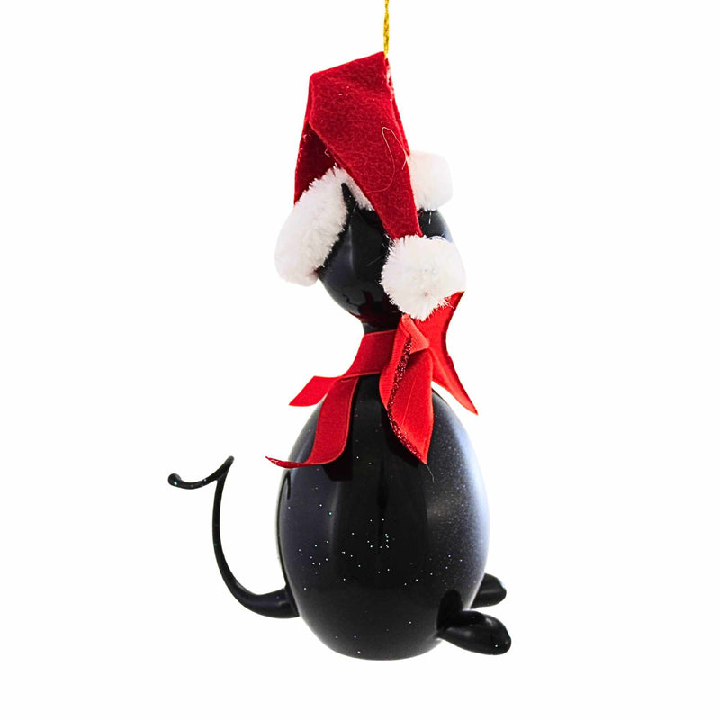 De Carlini Italian Ornaments Mittens Claus - - SBKGifts.com