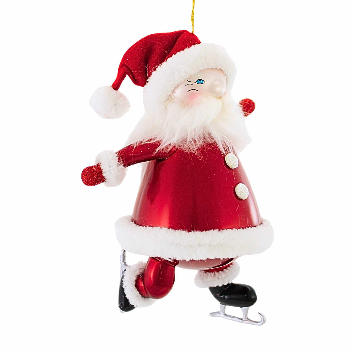 De Carlini Italian Ornaments Frosty Footwork - - SBKGifts.com