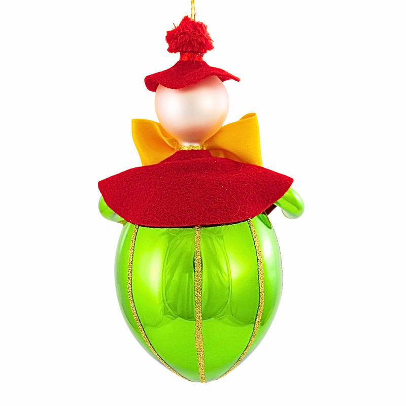 De Carlini Italian Ornaments Pickle Prankster - - SBKGifts.com