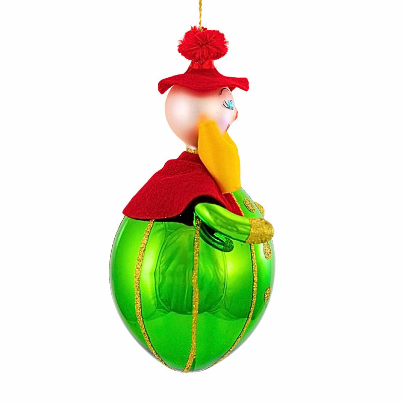 De Carlini Italian Ornaments Pickle Prankster - - SBKGifts.com