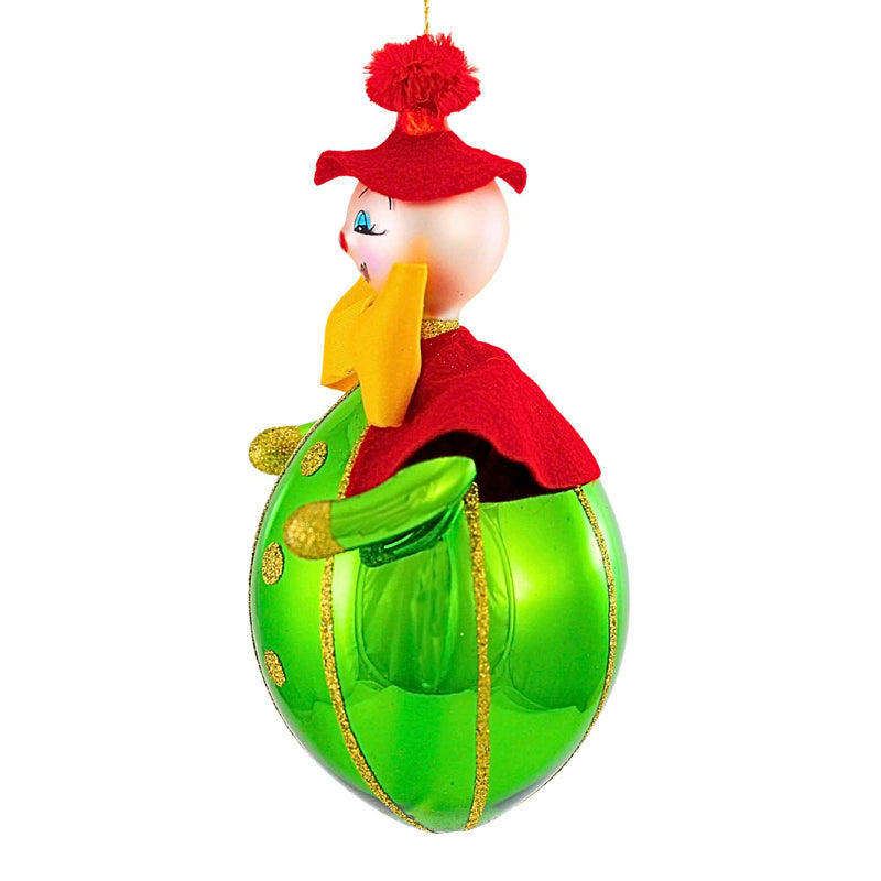 De Carlini Italian Ornaments Pickle Prankster - - SBKGifts.com