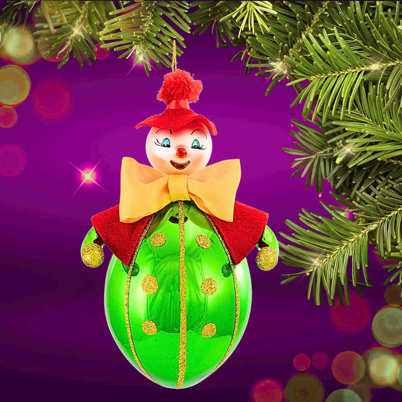 De Carlini Italian Ornaments Pickle Prankster - - SBKGifts.com