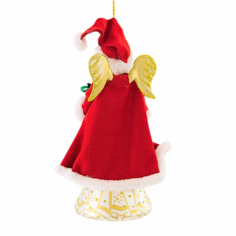 De Carlini Italian Ornaments Angelina Claus - - SBKGifts.com