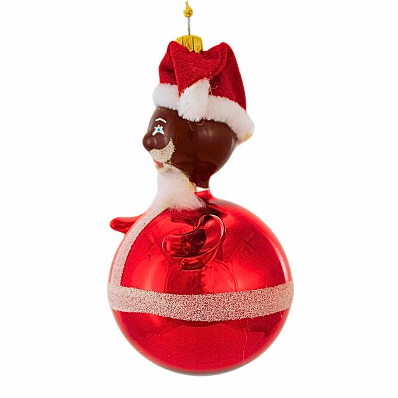 De Carlini Italian Ornaments Jolly Wobbler - - SBKGifts.com