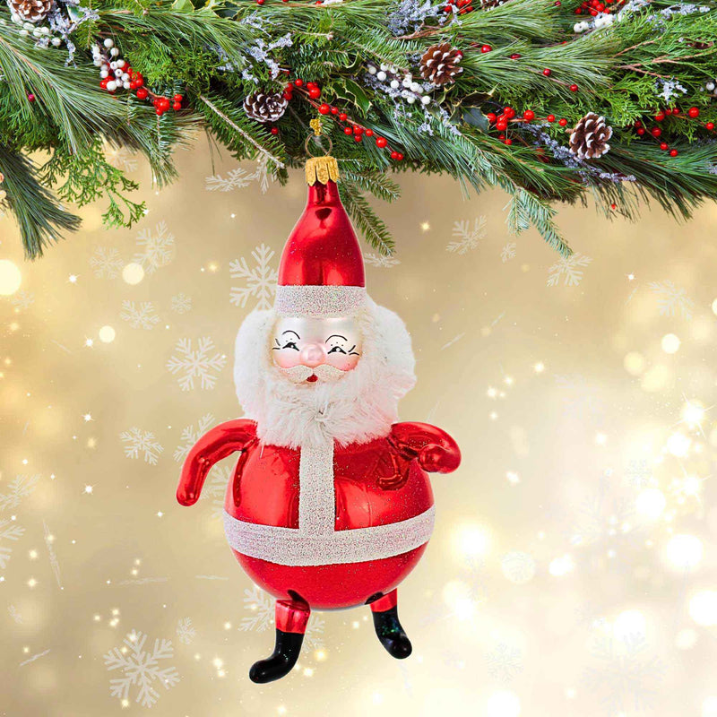 De Carlini Italian Ornaments Tubby Tinsel - - SBKGifts.com