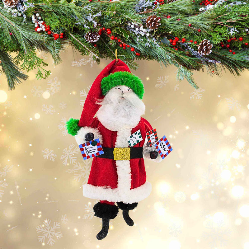De Carlini Italian Ornaments Postmark Papa - - SBKGifts.com